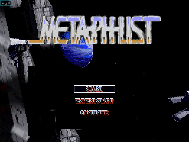 Image du menu du jeu Meta-Ph-List - Gamma X 2097 sur Sony Playstation