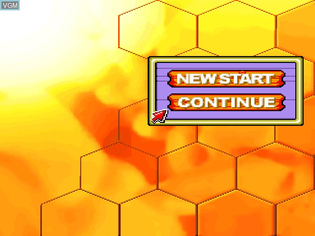 Image du menu du jeu Pinobee sur Sony Playstation