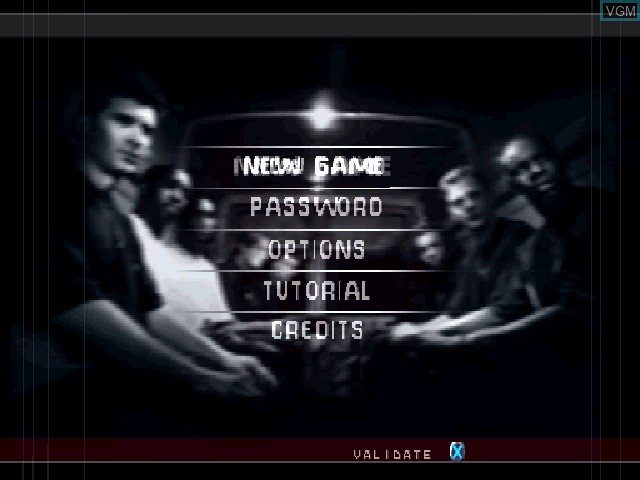 Image du menu du jeu Mission, The sur Sony Playstation