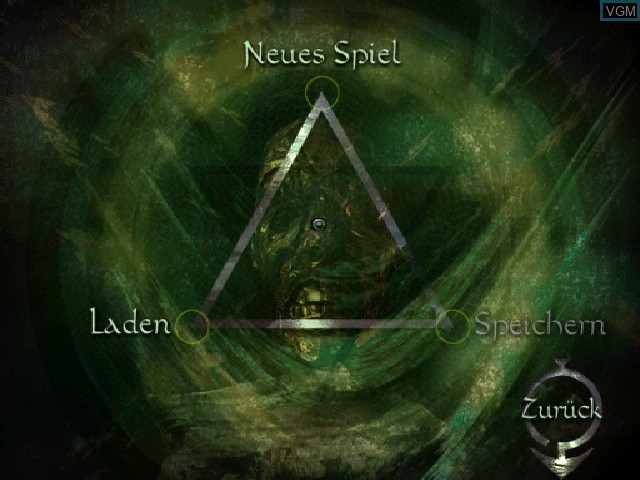 Image du menu du jeu Necronomicon - The Dawning of Darkness sur Sony Playstation