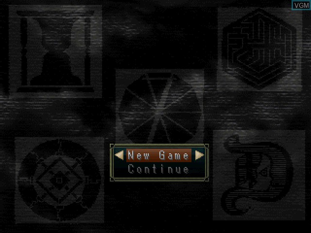 Image du menu du jeu Yakata - Nightmare Project sur Sony Playstation