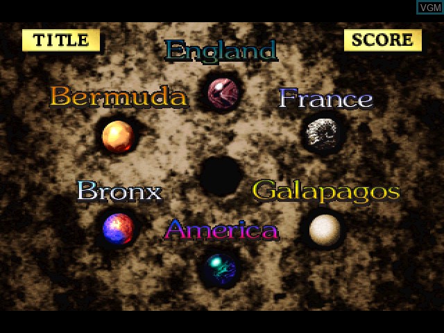 Image du menu du jeu Simple 1500 Series Vol. 8 - The Solitaire sur Sony Playstation