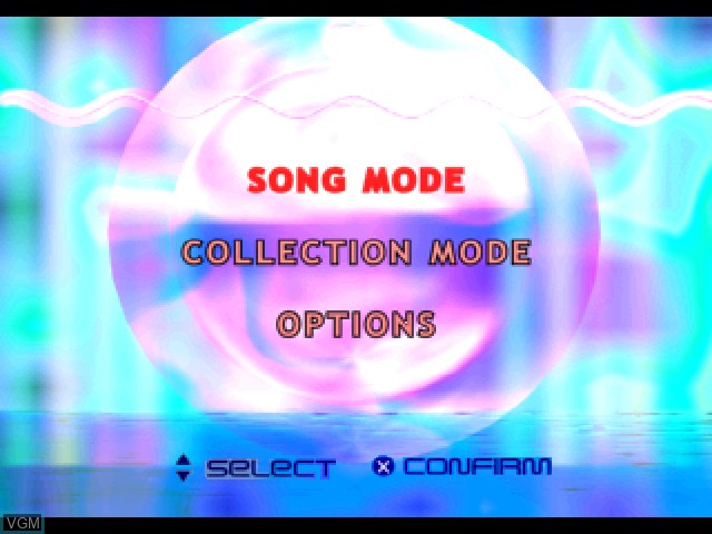 Image du menu du jeu Rhythm Beat sur Sony Playstation