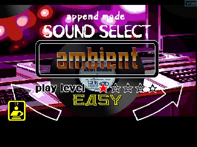 Image du menu du jeu BeatMania 3rd Mix Mini sur Sony Playstation
