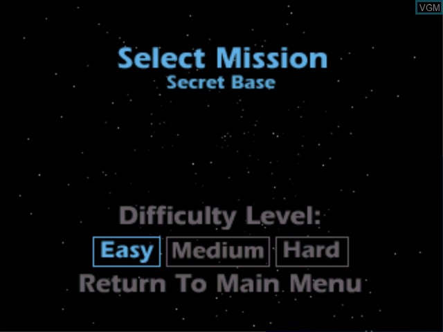 Image du menu du jeu Star Wars - Dark Forces sur Sony Playstation