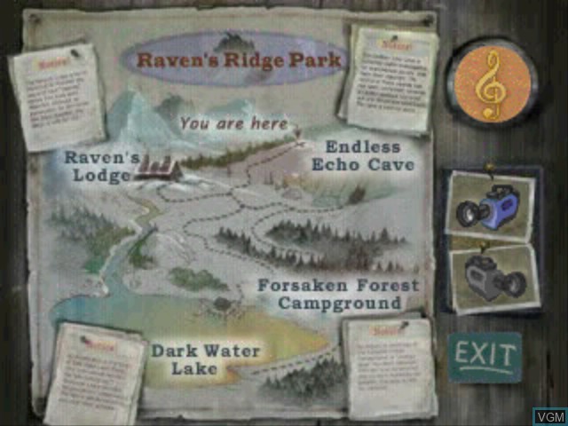 Image du menu du jeu Unknown Variable 2 - Raven's Ridge sur Sony Playstation