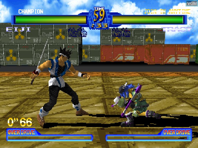 Image in-game du jeu Battle Arena Toshinden 2 sur Sony Playstation