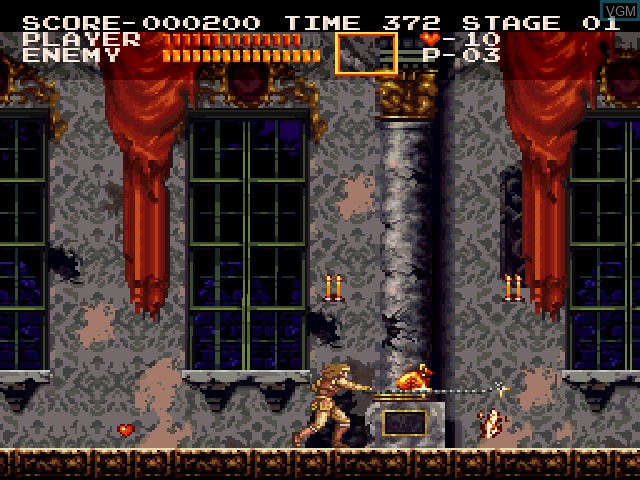Image in-game du jeu Castlevania Chronicles sur Sony Playstation
