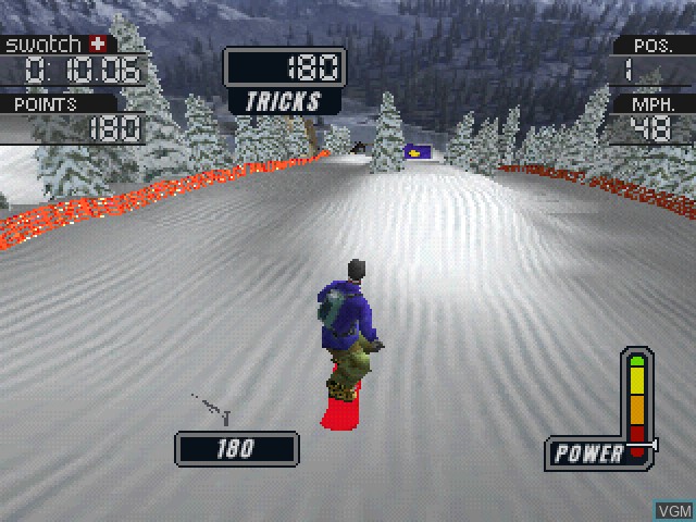 Image in-game du jeu Cool Boarders 3 sur Sony Playstation