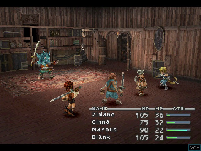 Image in-game du jeu Final Fantasy IX sur Sony Playstation