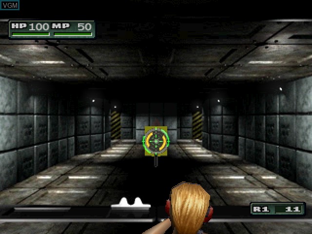 Image in-game du jeu Parasite Eve II sur Sony Playstation