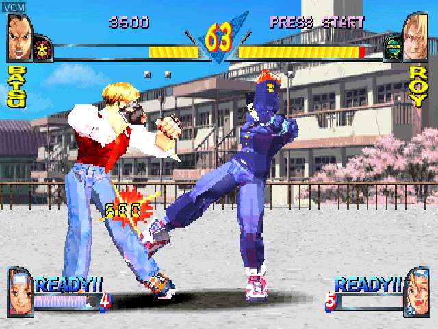 Image in-game du jeu Rival Schools - United By Fate sur Sony Playstation