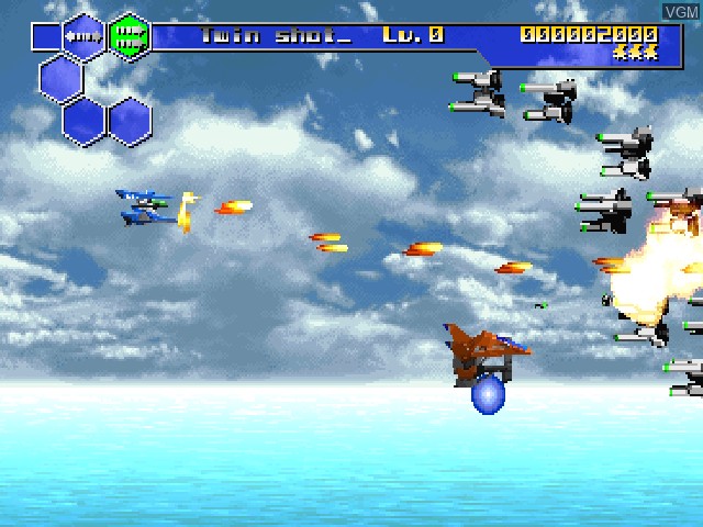 Image in-game du jeu Thunder Force V - Perfect System sur Sony Playstation