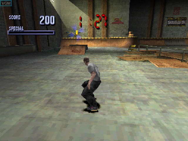 Image in-game du jeu Tony Hawk's Pro Skater sur Sony Playstation