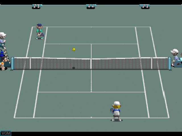 Image in-game du jeu All-Star Tennis 2000 sur Sony Playstation
