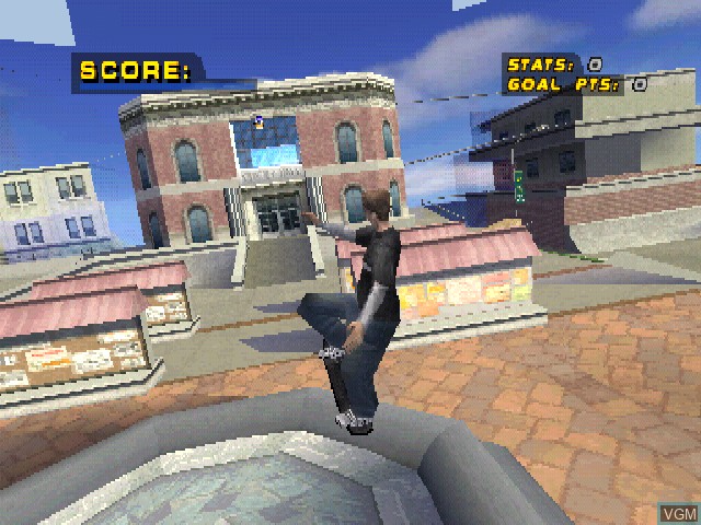 Image in-game du jeu Tony Hawk's Pro Skater 4 sur Sony Playstation