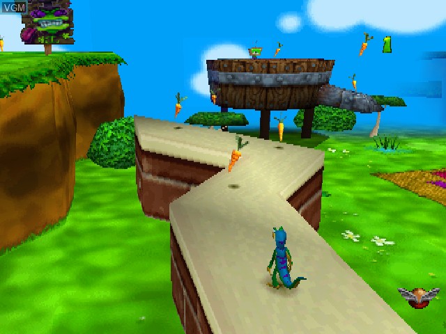 Image in-game du jeu Gex - Enter the Gecko sur Sony Playstation