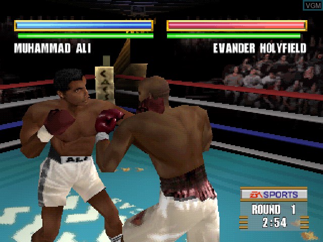 Image in-game du jeu Knockout Kings 2000 sur Sony Playstation