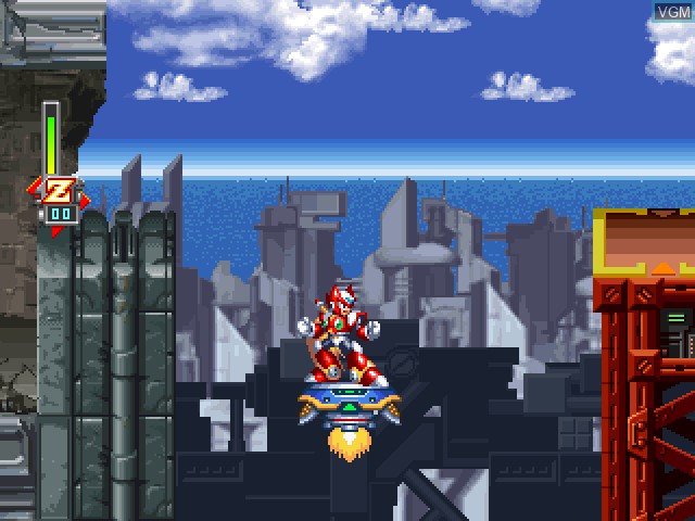 Image in-game du jeu Mega Man X5 sur Sony Playstation