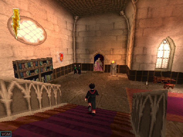 Image in-game du jeu Harry Potter and the Sorcerer's Stone sur Sony Playstation