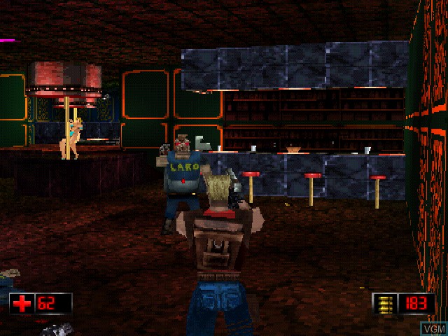 Image in-game du jeu Duke Nukem - Time to Kill sur Sony Playstation