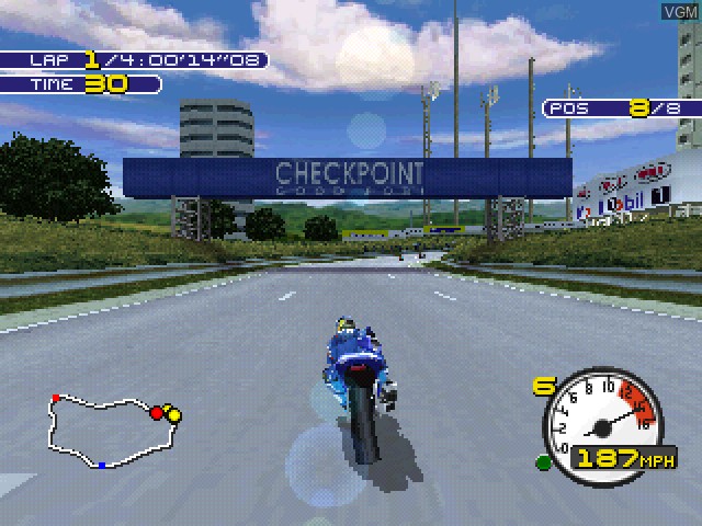 Image in-game du jeu Moto Racer 2 sur Sony Playstation