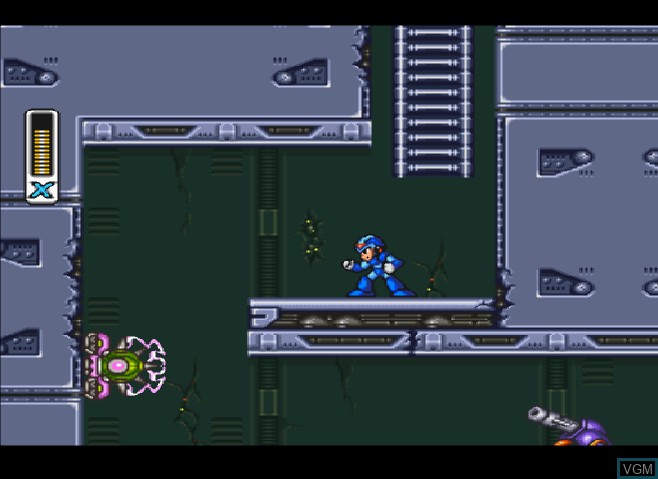 Image in-game du jeu Mega Man X3 sur Sony Playstation