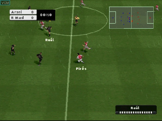 Image in-game du jeu FIFA Football 2003 sur Sony Playstation