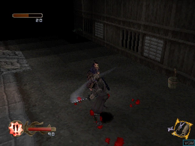 Image in-game du jeu Tenchu - Stealth Assassins sur Sony Playstation