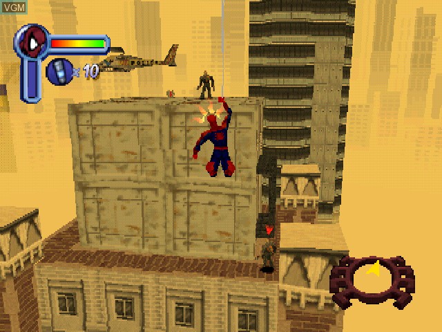 Image in-game du jeu Spider-Man sur Sony Playstation