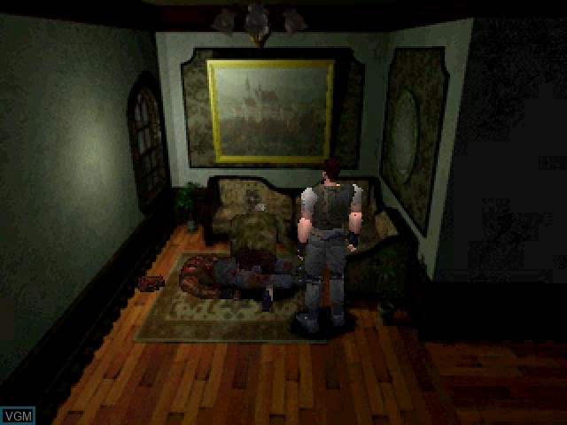 Image in-game du jeu Resident Evil - Director's Cut sur Sony Playstation