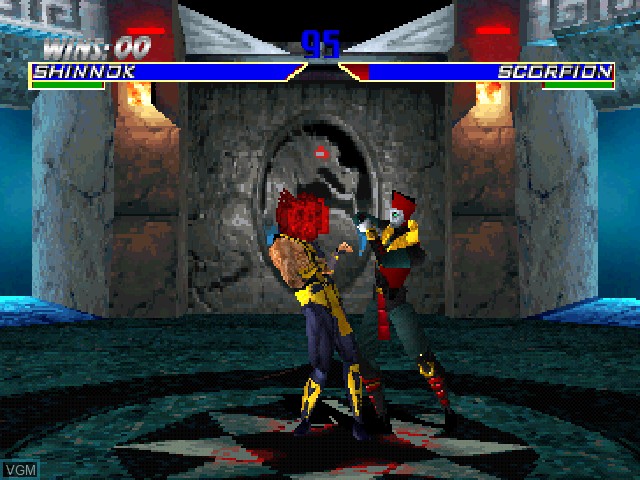 Image in-game du jeu Mortal Kombat 4 sur Sony Playstation