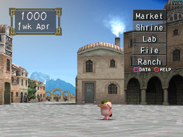 Image in-game du jeu Monster Rancher 2 sur Sony Playstation