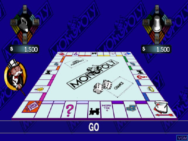Image in-game du jeu Monopoly sur Sony Playstation