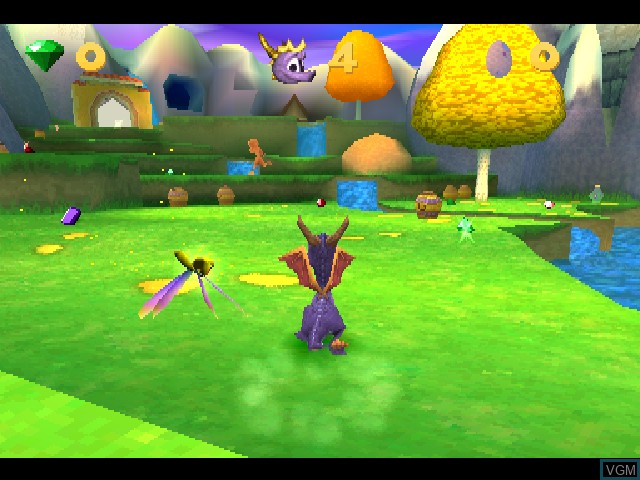 Image in-game du jeu Spyro - Year of the Dragon sur Sony Playstation
