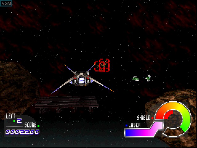 Image in-game du jeu Jupiter Strike sur Sony Playstation