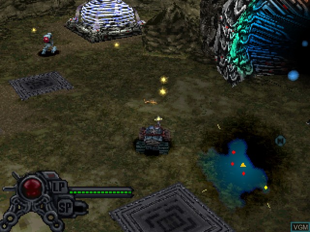 Image in-game du jeu Blaster Master - Blasting Again sur Sony Playstation