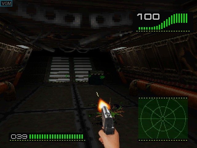 Image in-game du jeu Alien Trilogy sur Sony Playstation