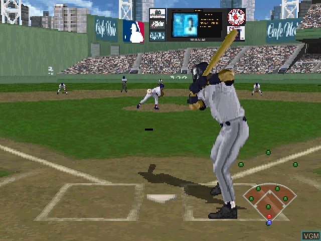 Image in-game du jeu All-Star Baseball '97 Featuring Frank Thomas sur Sony Playstation
