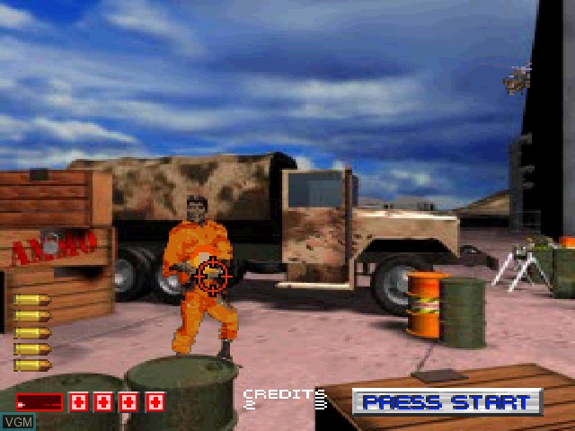 Image in-game du jeu Area 51 sur Sony Playstation