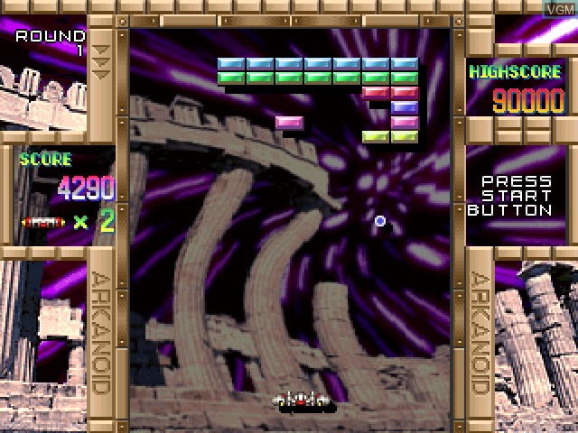 Image in-game du jeu Arkanoid R 2000 sur Sony Playstation