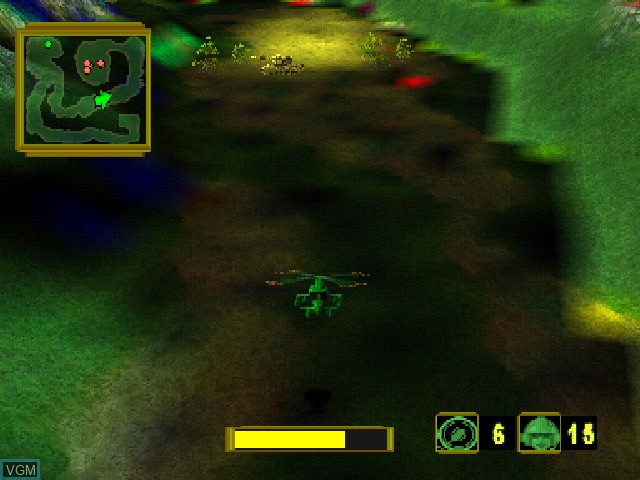 Image in-game du jeu Army Men - Air Attack 2 sur Sony Playstation