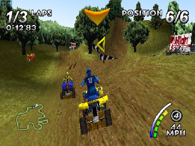 Image in-game du jeu ATV - Quad Power Racing sur Sony Playstation