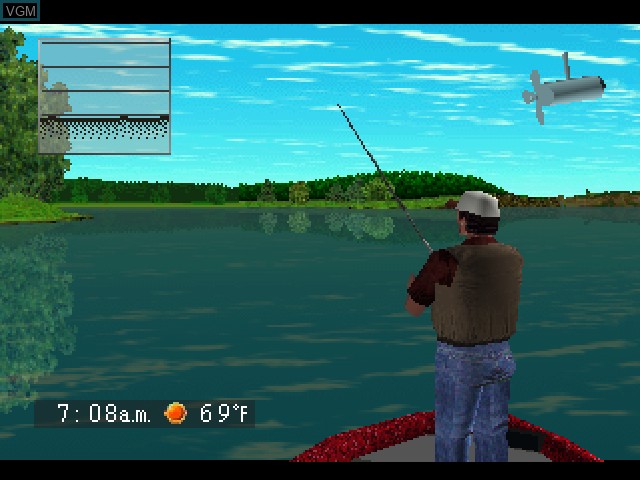 Image in-game du jeu Black Bass with Blue Marlin sur Sony Playstation