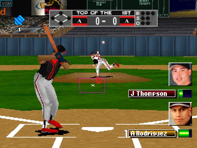 Image in-game du jeu Bottom of the 9th '99 sur Sony Playstation
