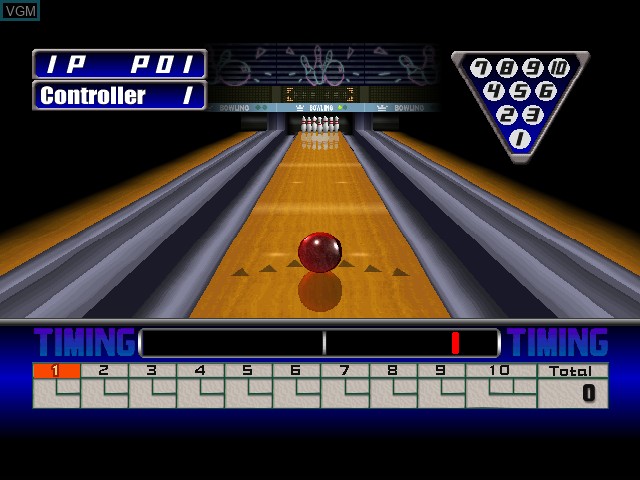 Image in-game du jeu Bowling sur Sony Playstation