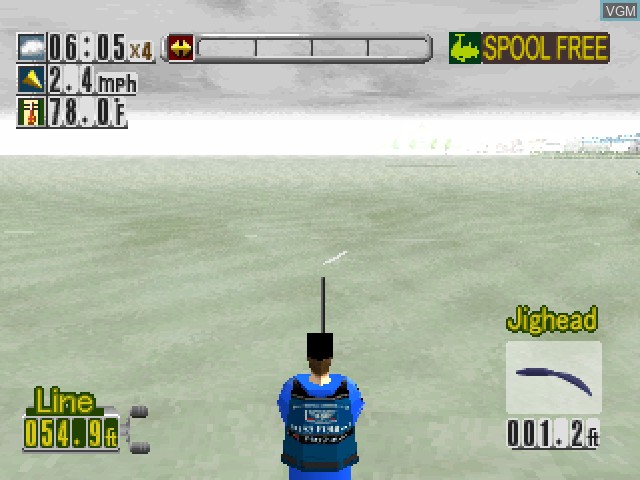 Image in-game du jeu Bass Landing sur Sony Playstation