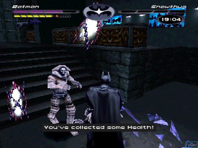Image in-game du jeu Batman & Robin sur Sony Playstation
