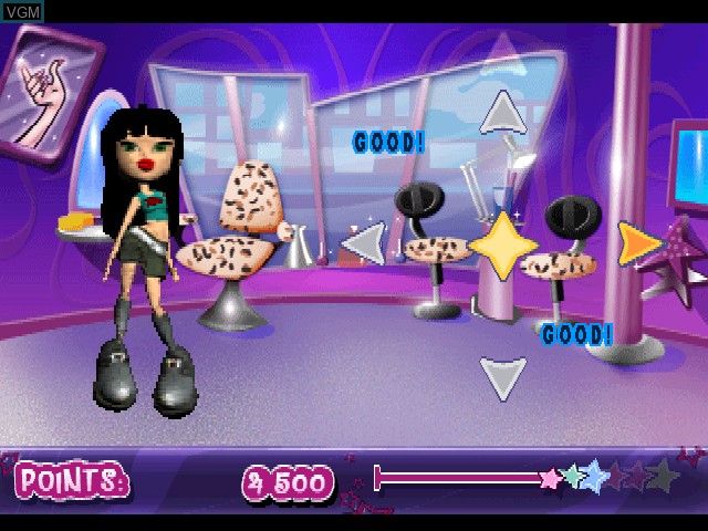 Image in-game du jeu Bratz sur Sony Playstation