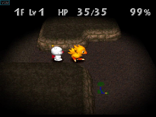 Image in-game du jeu Chocobo's Dungeon 2 sur Sony Playstation